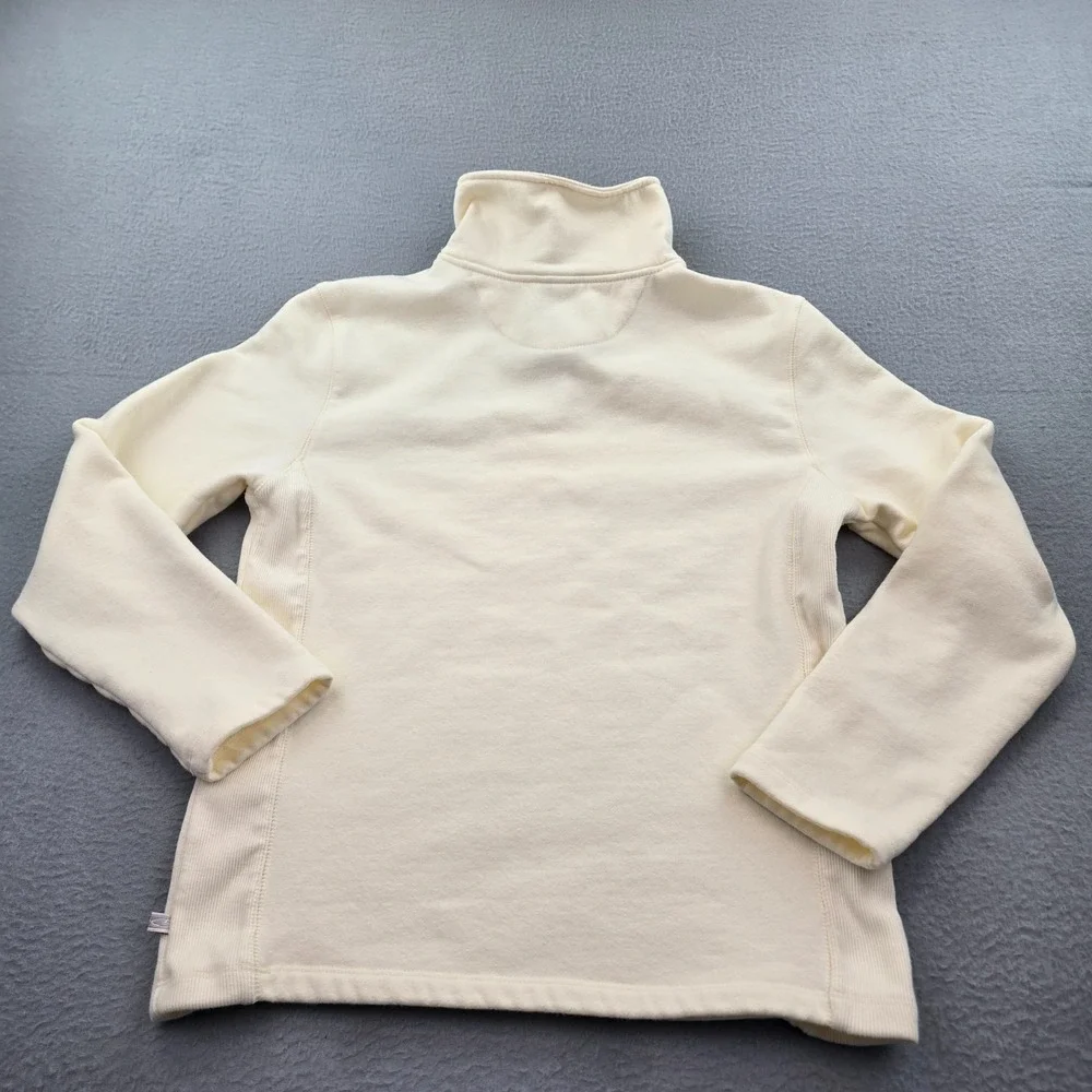 C9 by Champion Sweater Mens Medium Beige Cotton Stretch Tight Knit Quarter Zip